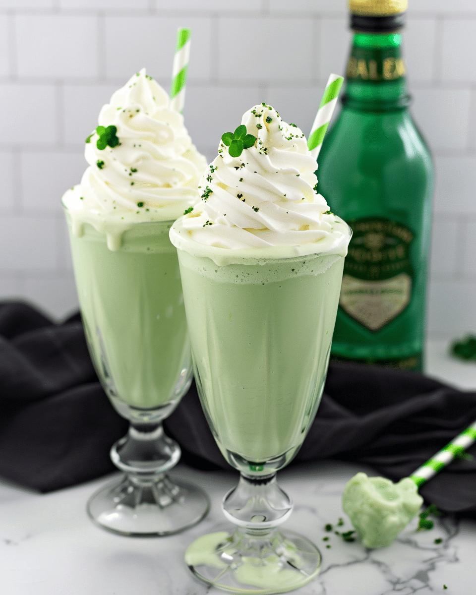 Boozy Shamrock Shake Recipe