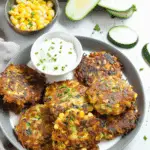 Corn Zucchini Fritters
