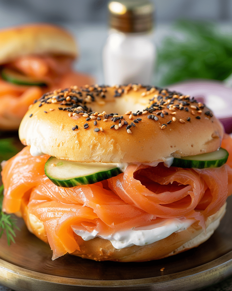 Smoked Salmon Bagel