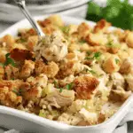Chicken and Stuffing Casserole
