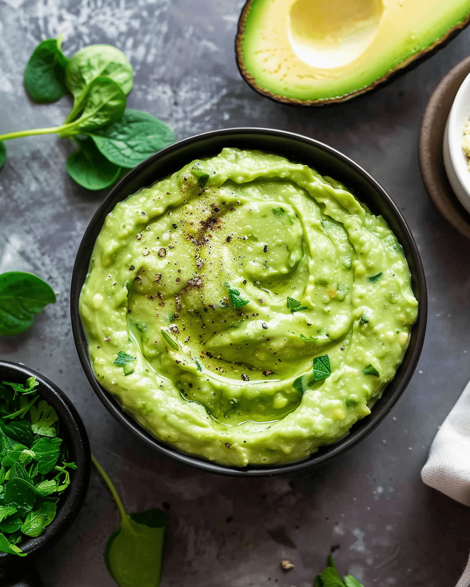 Creamy Avocado Sauce