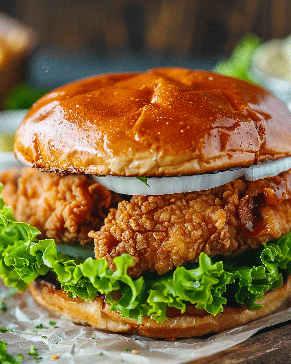 Crispy Buttermilk Fried Chicken Sandwich