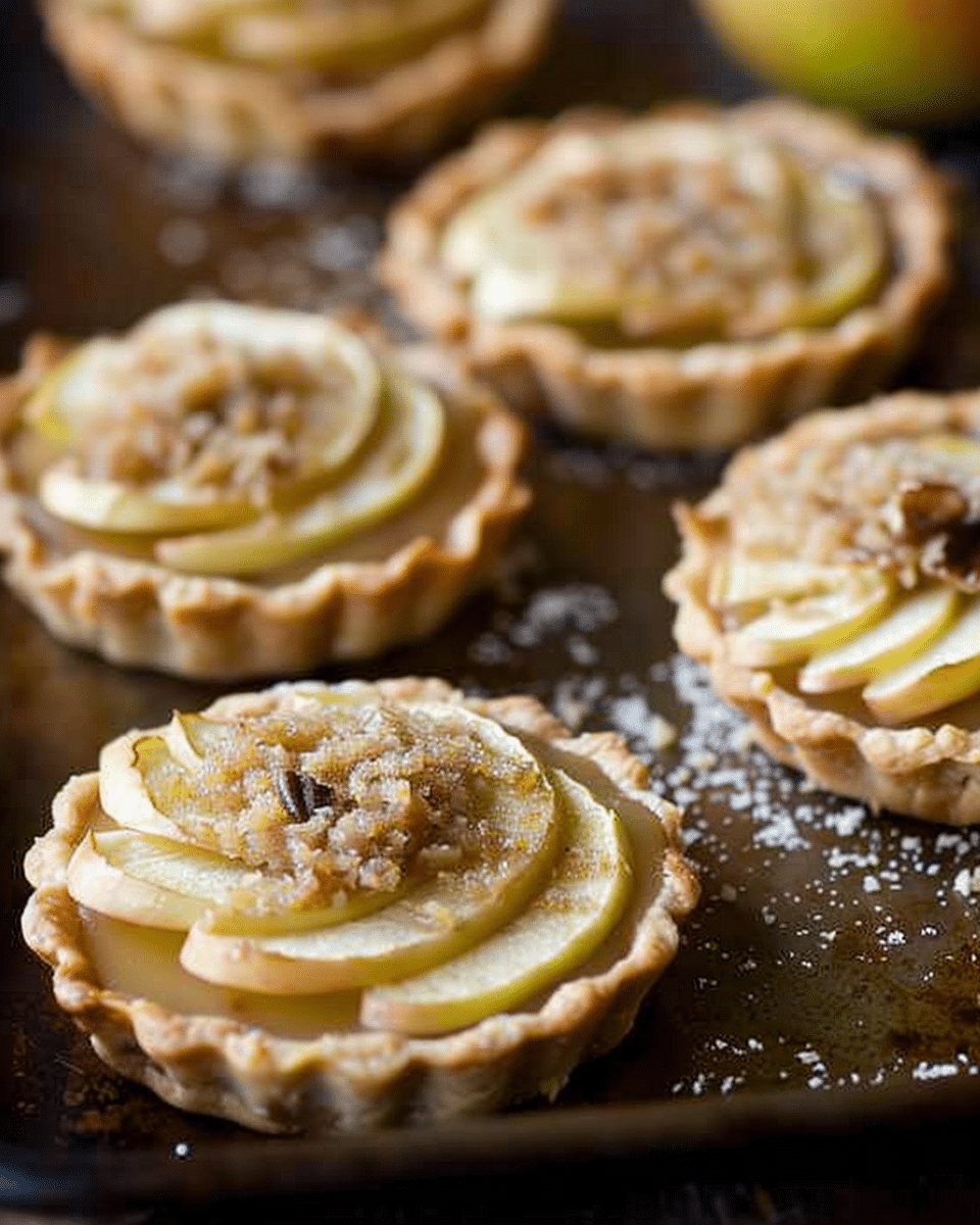 Mini Apple & Browned Butter Tarts