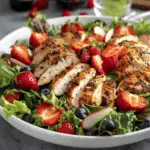Strawberry Poppyseed Chicken Salad