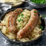 Baked Sausage and Sauerkraut
