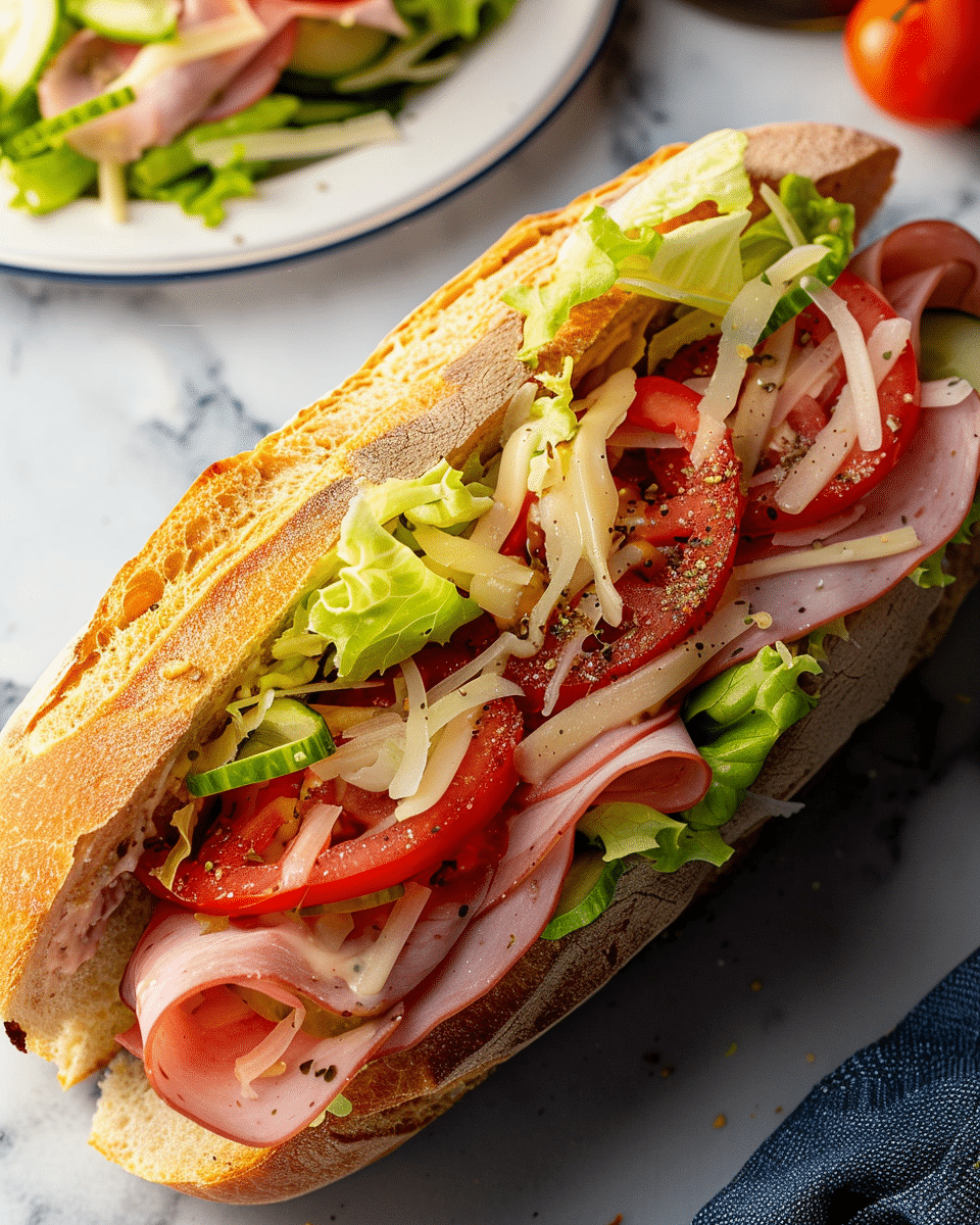Classic Italian Sub Sandwich