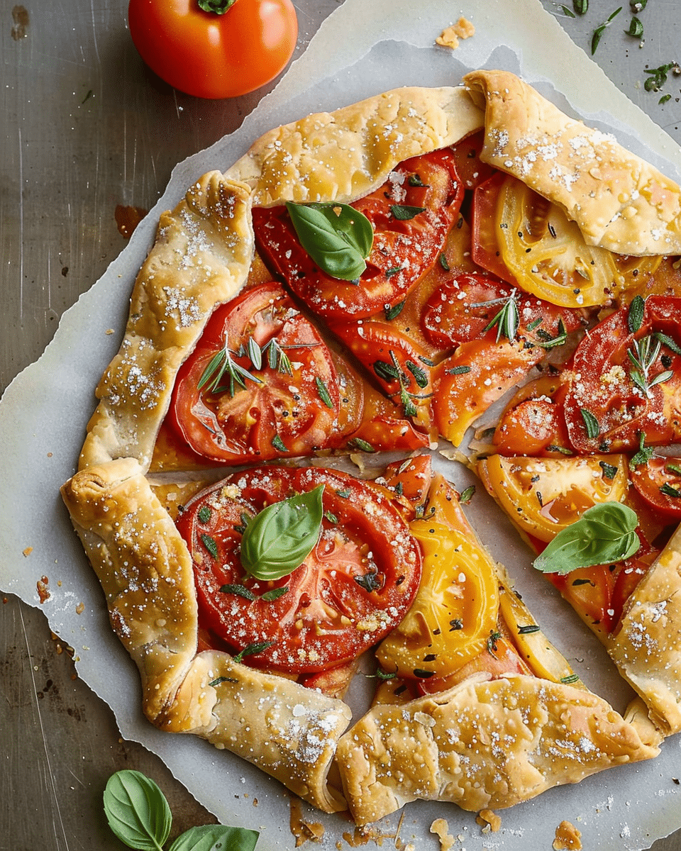 Fresh Tomato Galette