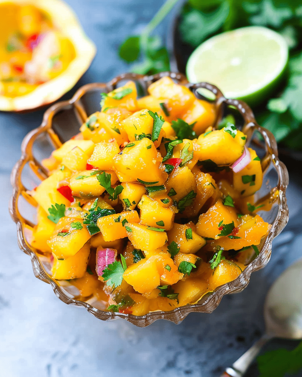 Mango Habanero Salsa