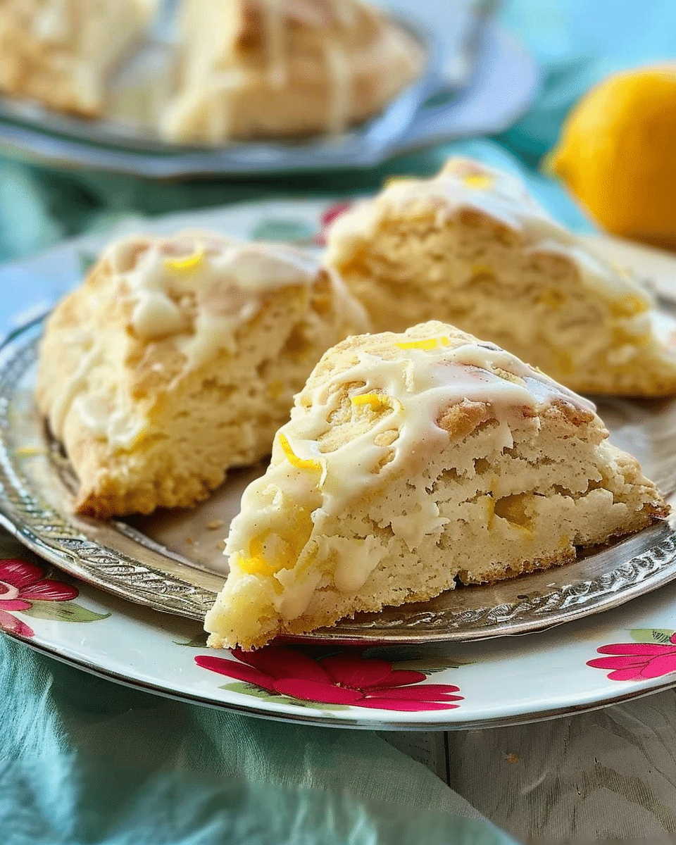 My Sister’s Citrus Scones