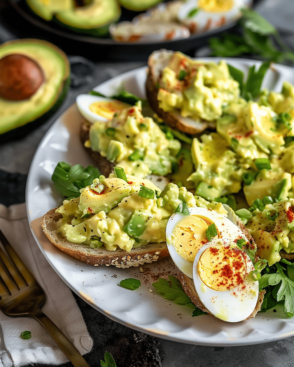 Avocado Egg Salad Recipe