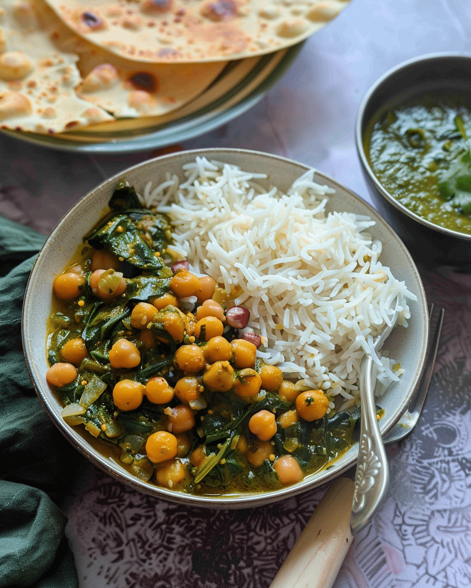 Chana Saag Recipe