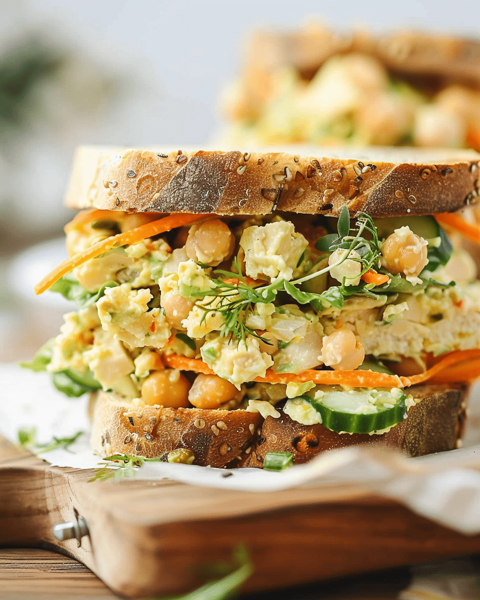 Chickpea Salad Sandwich