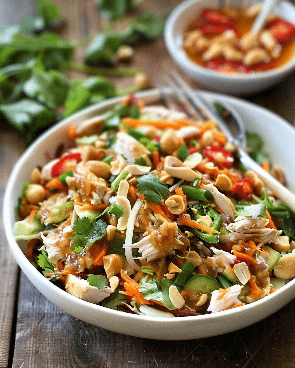 Chopped Thai Chicken Salad