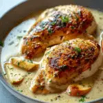 Creamy Apple Cider Chicken