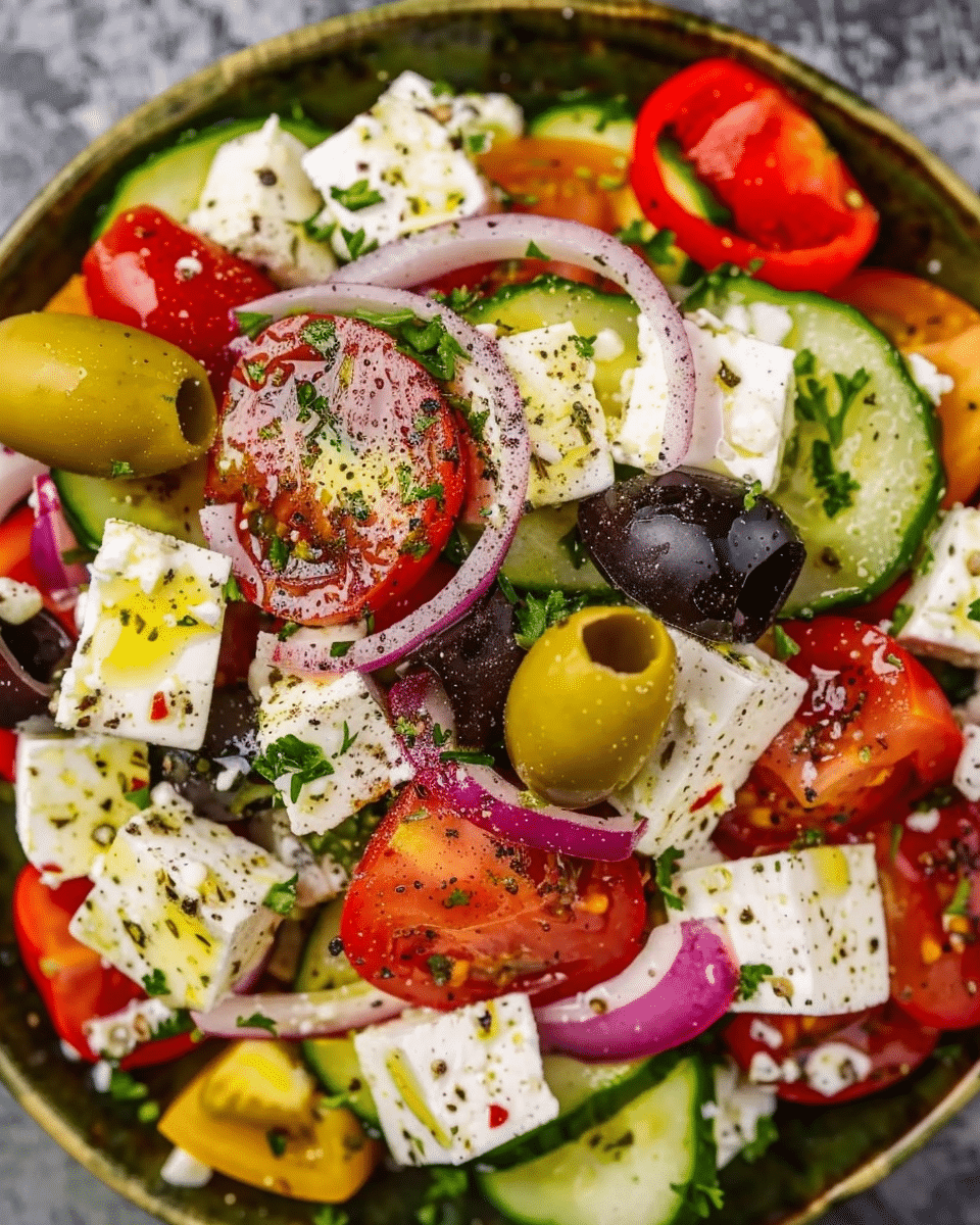 Greek Salad: A Fresh and Flavorful Mediterranean Classic