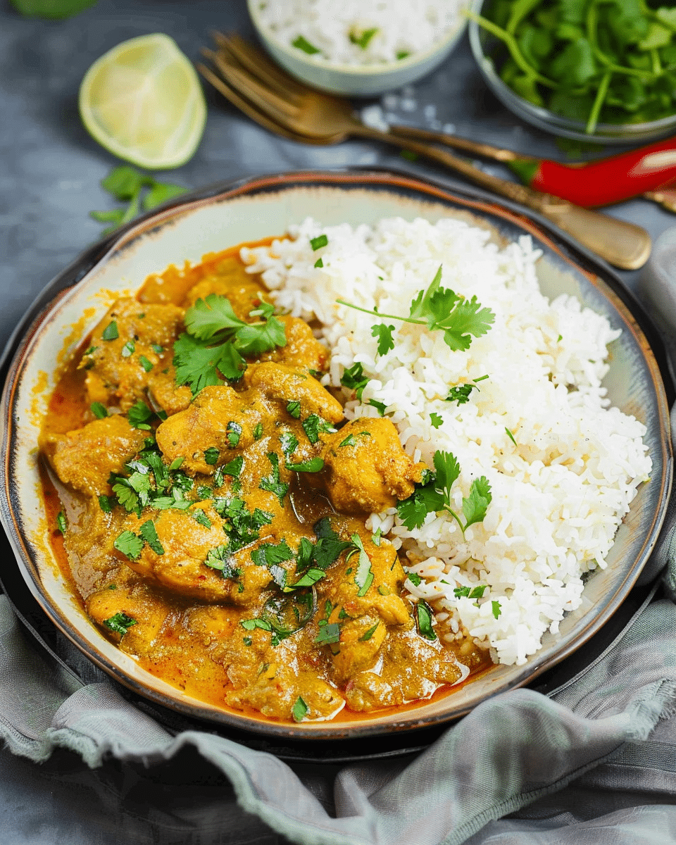 Homestyle Chicken Curry