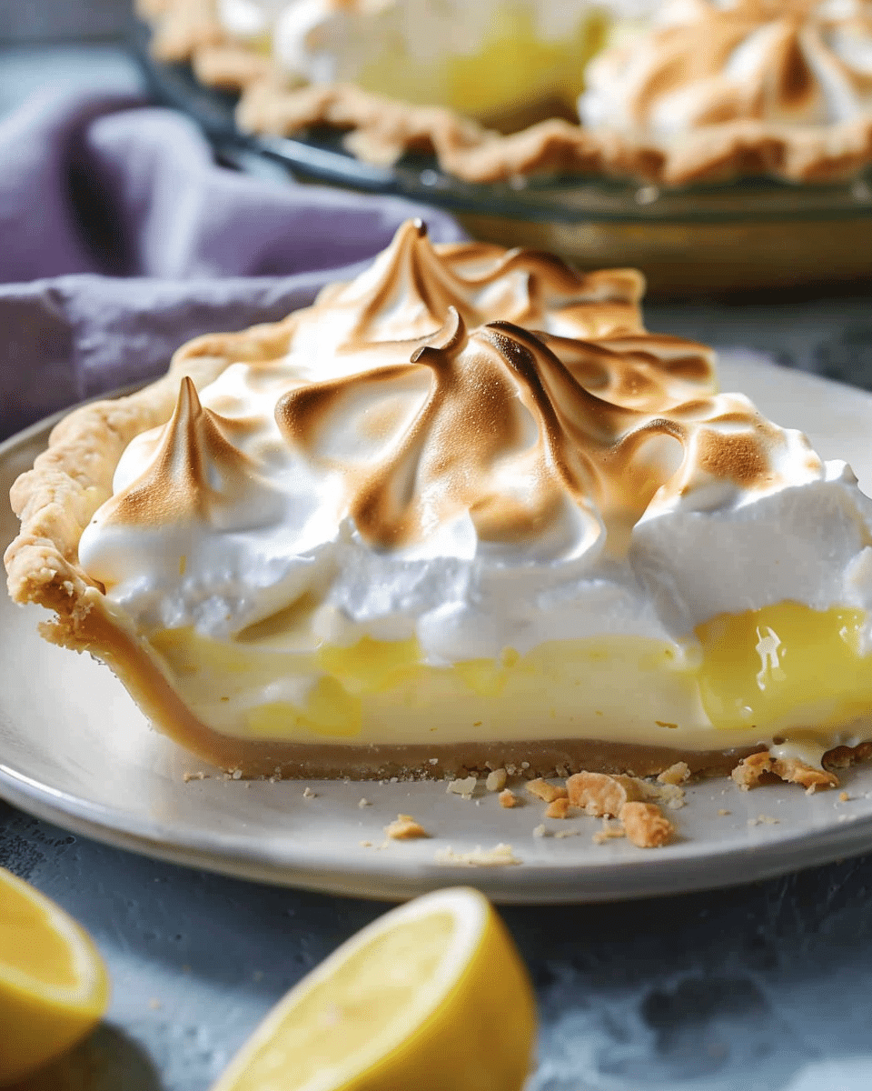 Lemon Meringue Pie: A Zesty and Sweet Classic