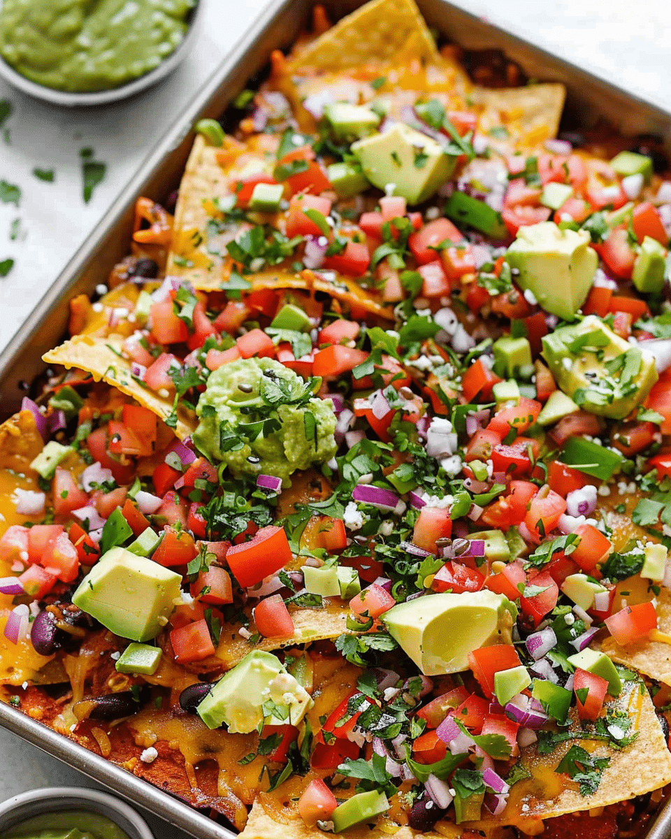 Loaded Veggie Nachos