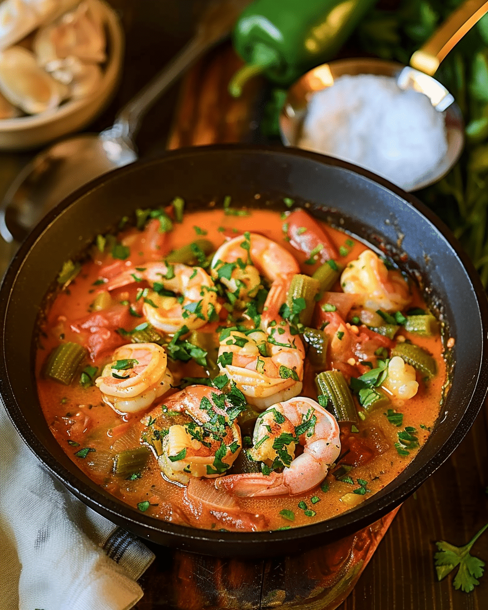 Shrimp and Okra Stew