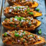 Turkey Taco Stuffed Sweet Potatoes