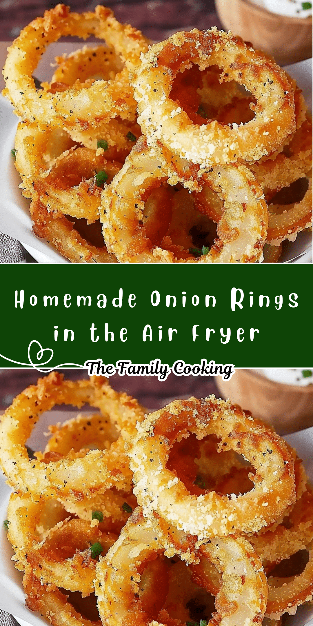 Homemade Onion Rings in the Air Fryer Recipe | TheFamilyCooking