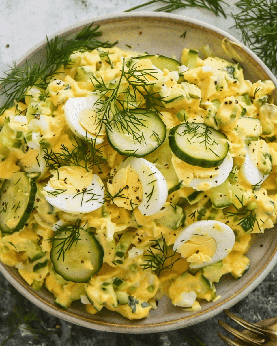 Egg Salad with Pickles