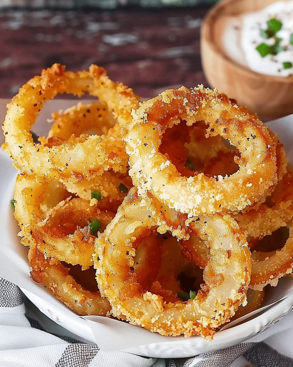 Homemade Onion Rings in the Air Fryer Recipe