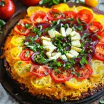 Rainbow Fathead Pizza
