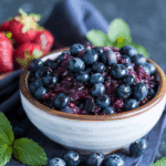 Fresh Blueberry Salsa