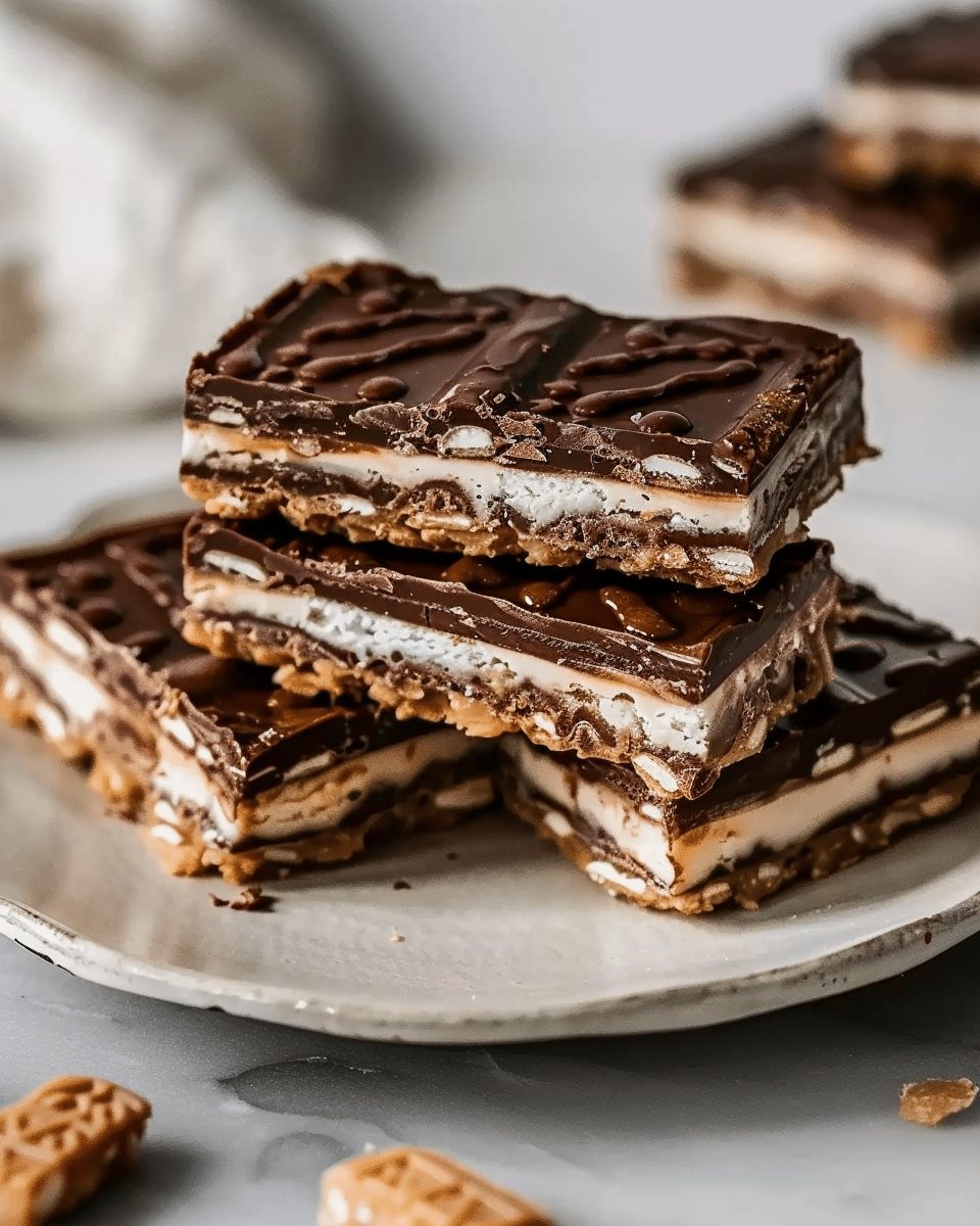 Homemade Kit Kat Bars