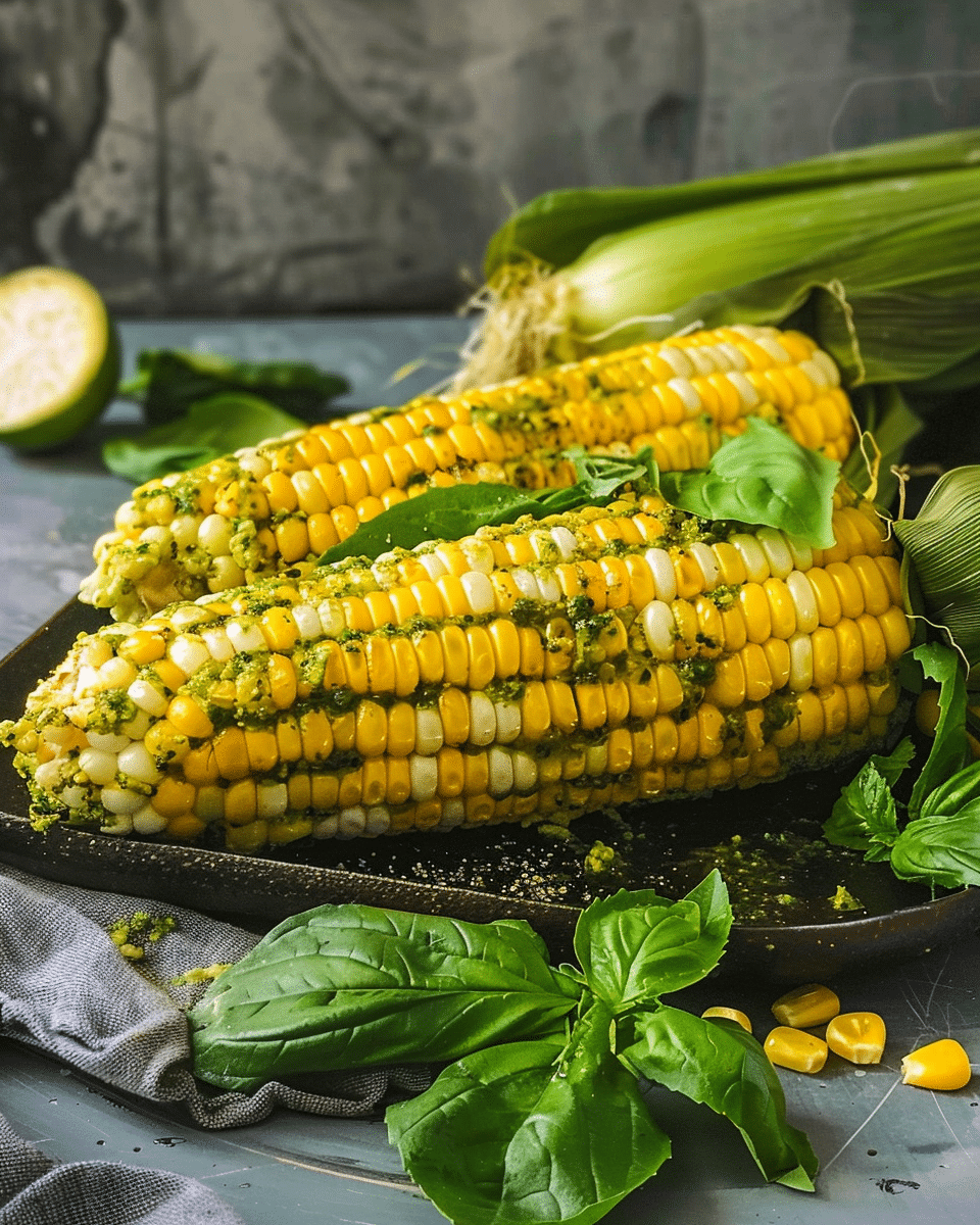 Pesto Corn