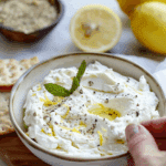 Whipped Lemon Feta-Labneh Dip