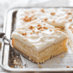 White Texas Sheet Cake