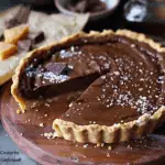 Choc‑Salted Caramel Tart