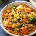 Easy Lentil Vegetable Soup