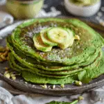 Eggless Spinach Pancakes