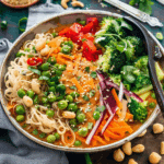 Thai Curry Chickpea Noodle Soup
