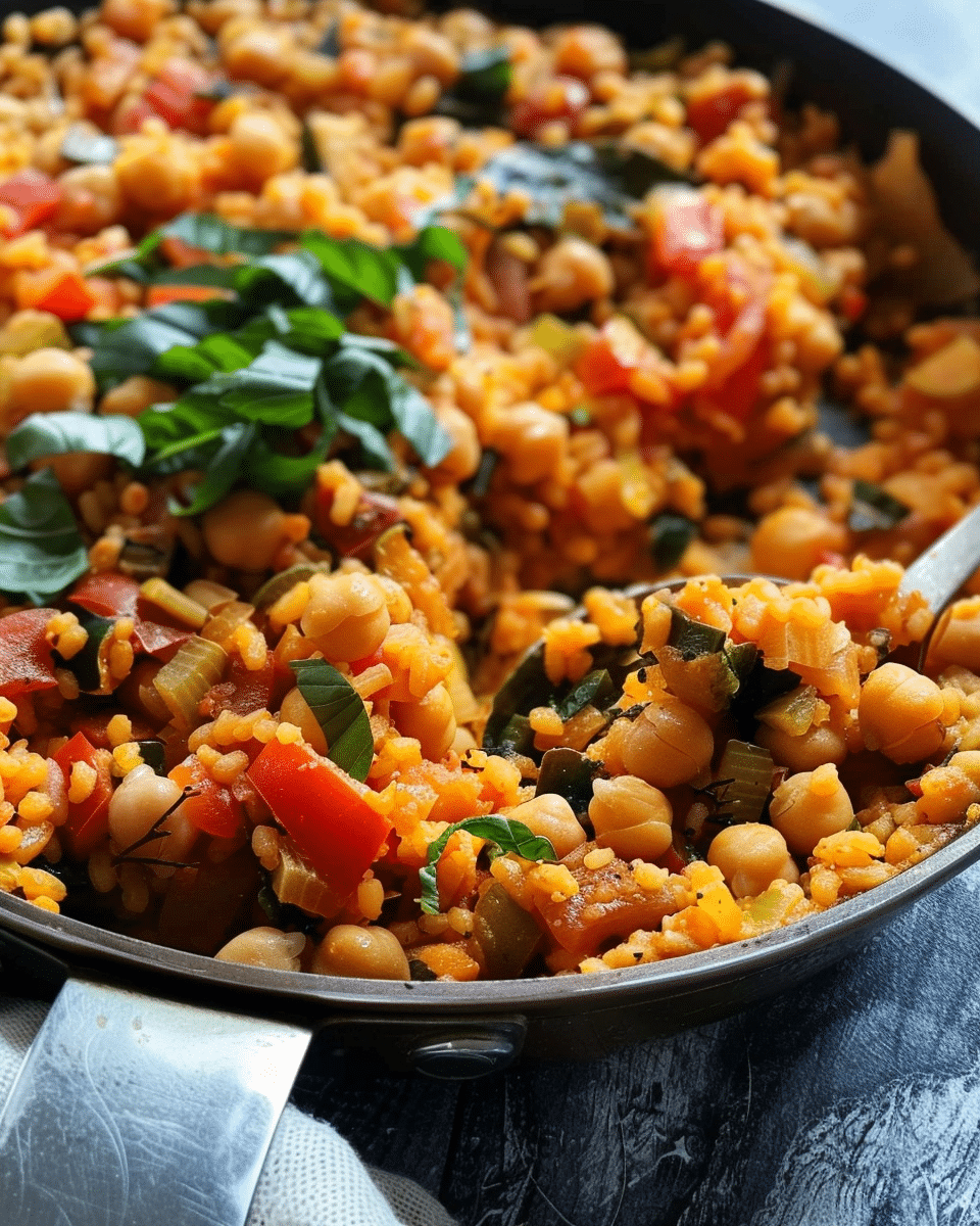 Vegan Mediterranean Chickpea Sklet