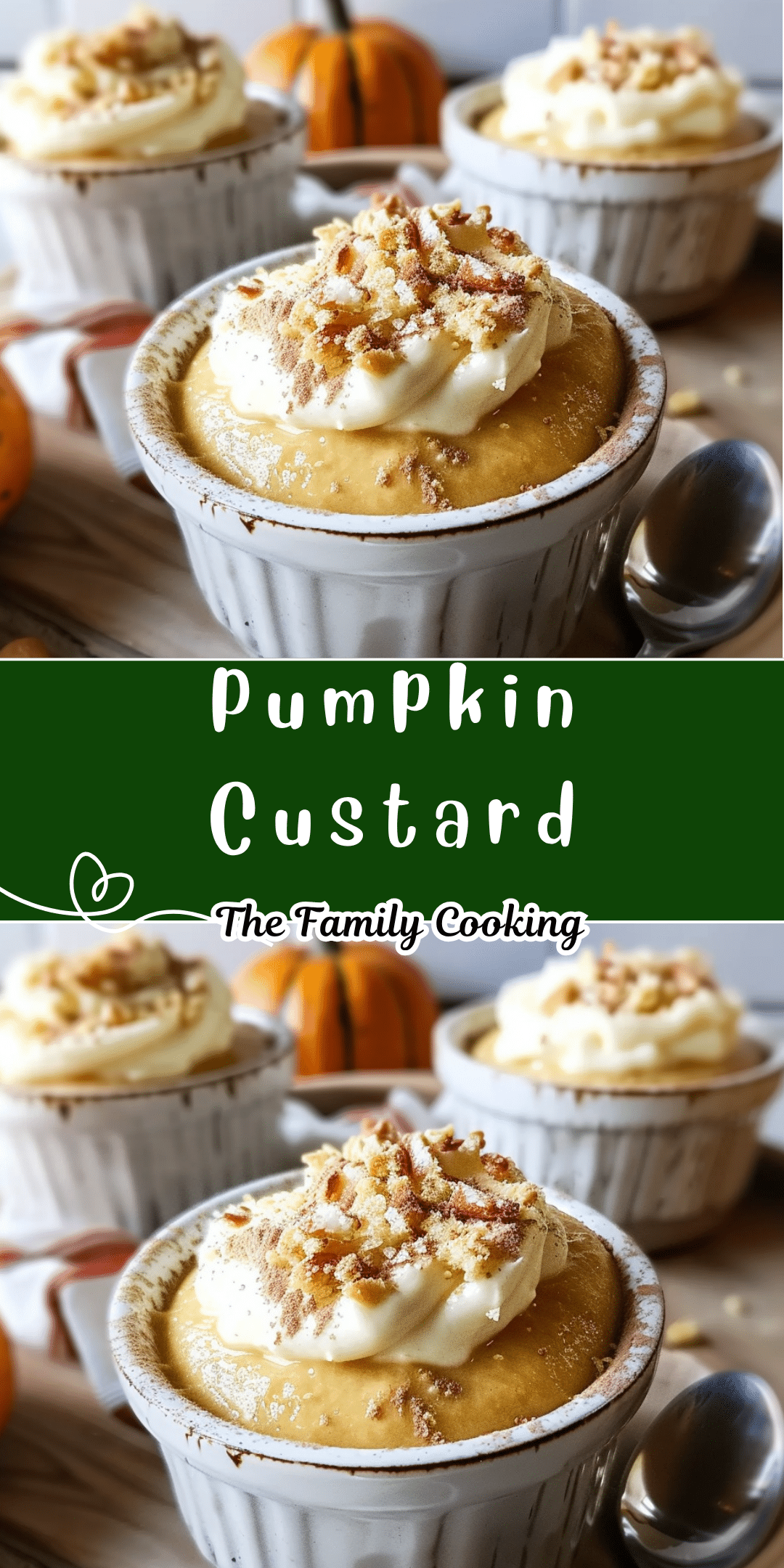 Pumpkin Custard | TheFamilyCooking