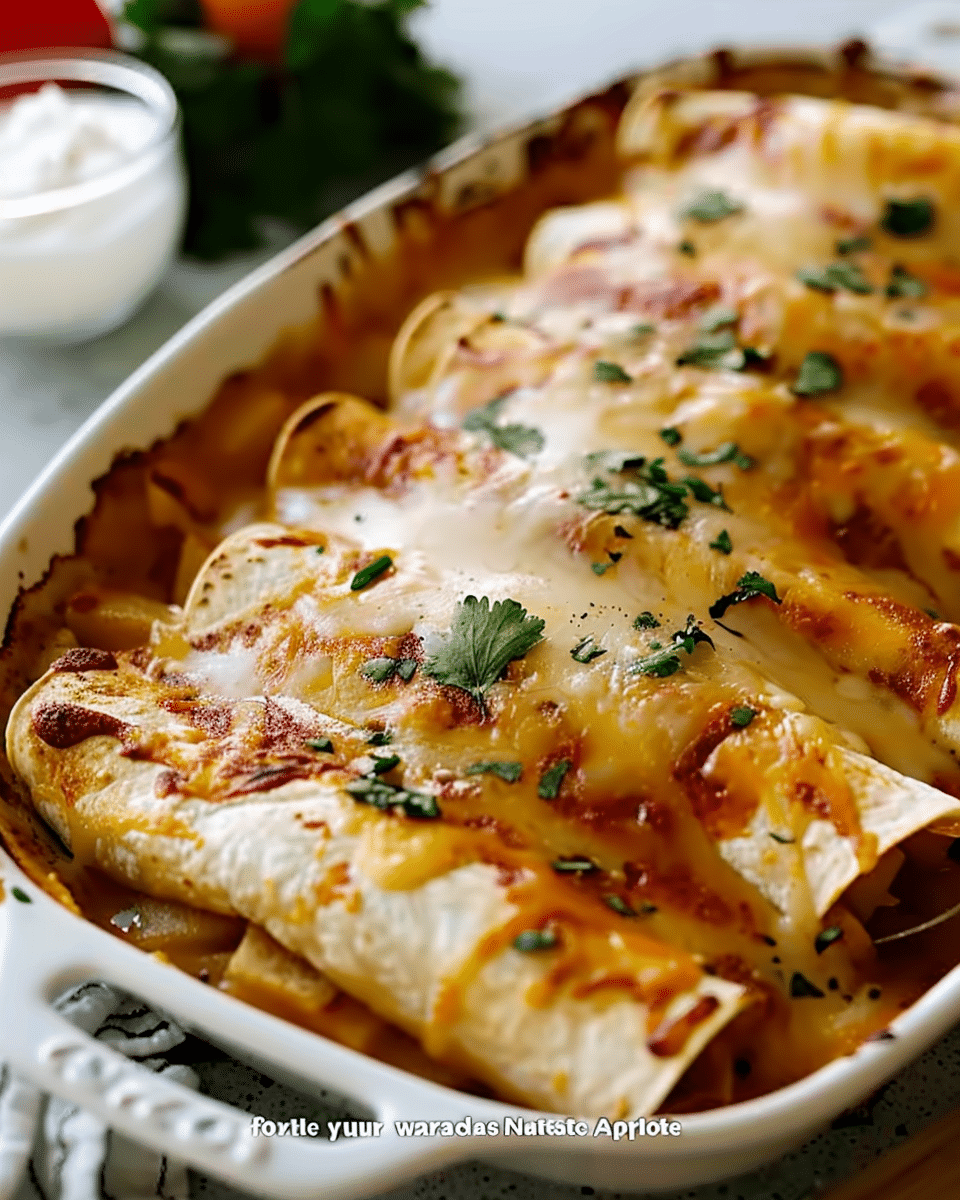 Apple Pie Enchiladas