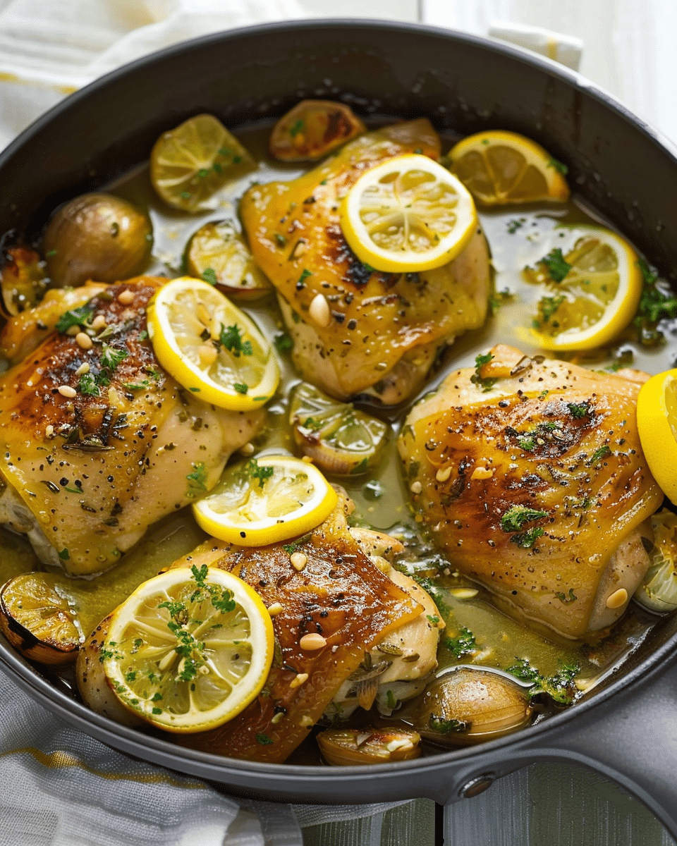 Lemon Garlic Butter Chicken