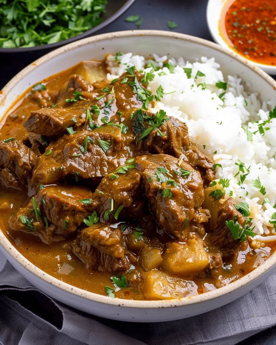 Slow Cooker Beef Curry