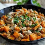 Turkey and Sweet Potato Skillet
