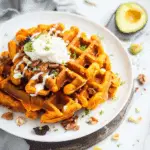 Vegan Sweet Potato Waffles