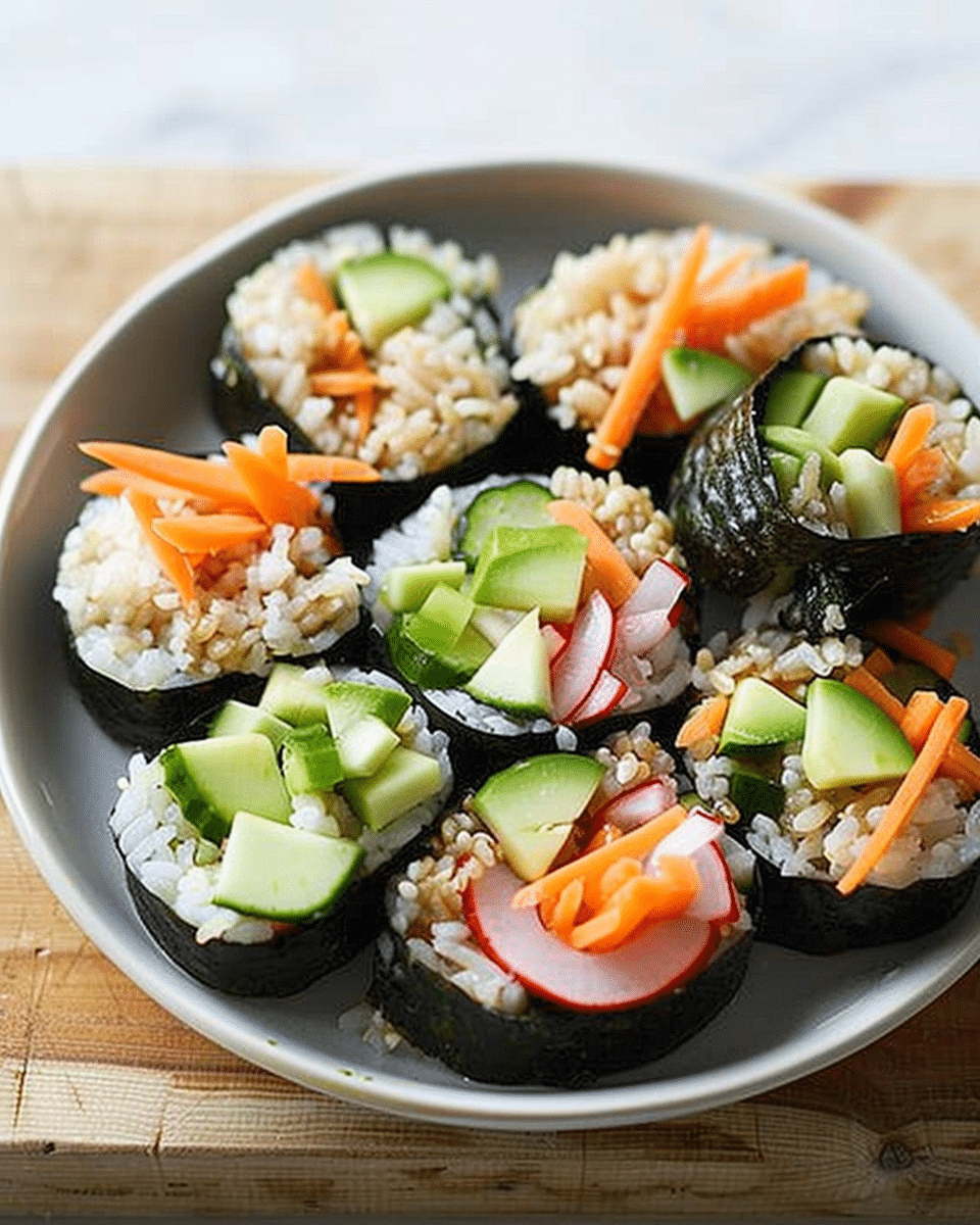 10-Minute Vegetarian Sushi