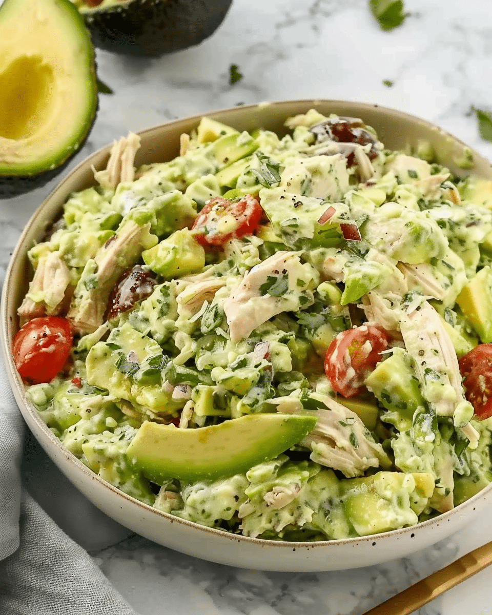 Avocado Chicken Salad