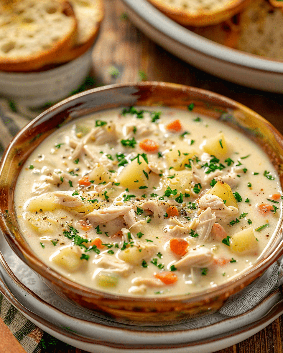 Creamy Chicken and Potato Soup