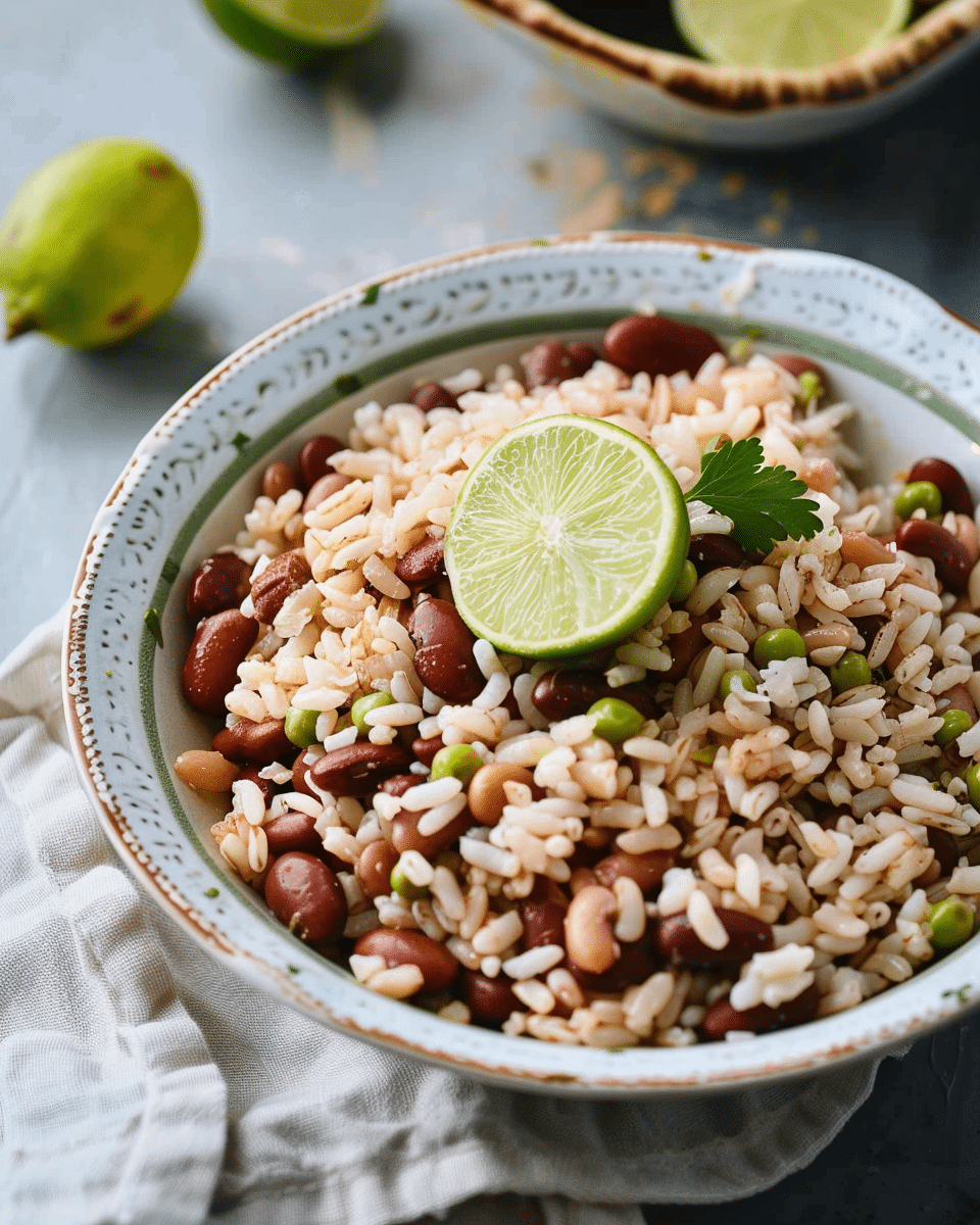 Lime Rice and Beans