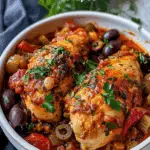 Slow Cooker Mediterranean Chicken