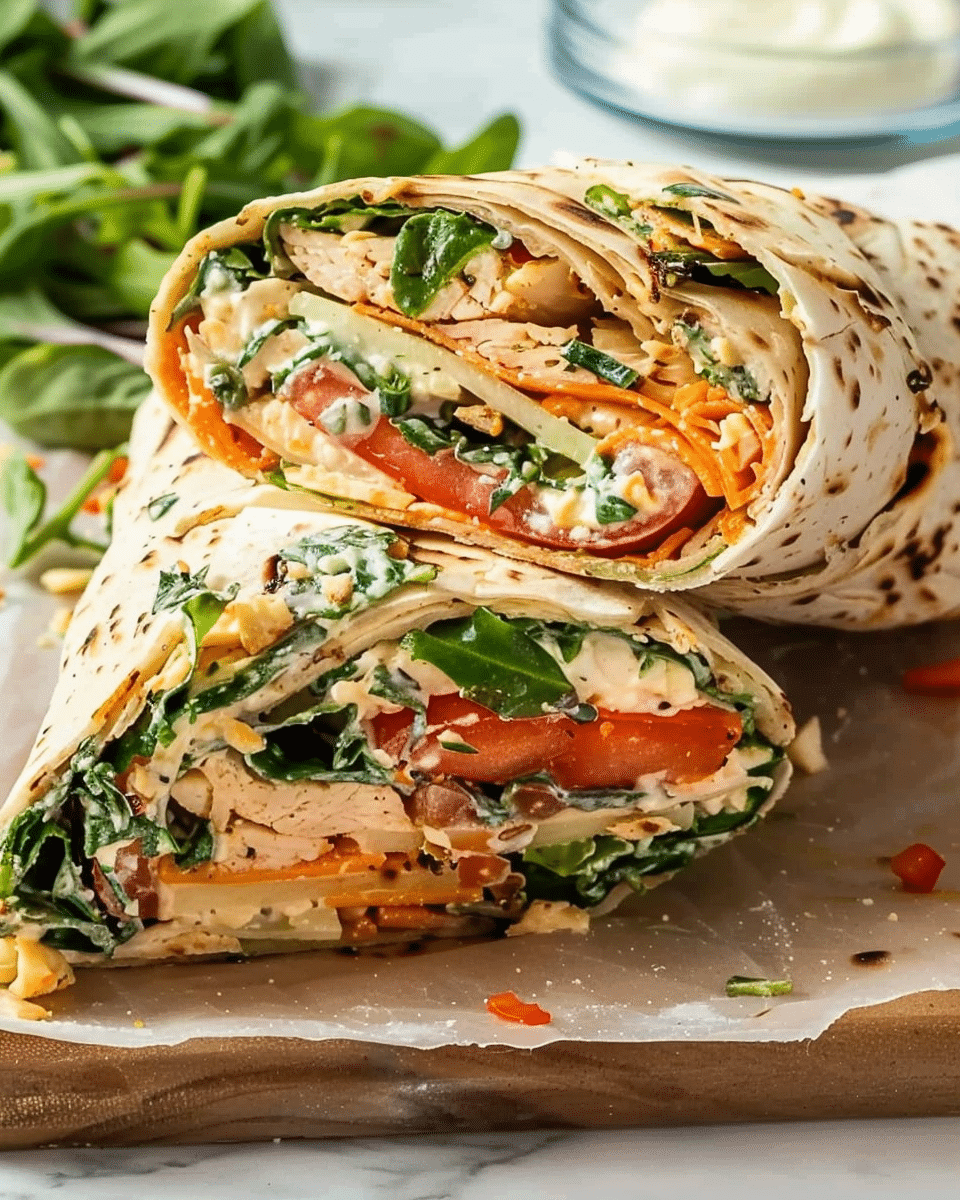 Caesar Lavash Wrap